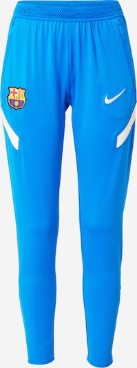 NIKE Pantalon de sport 'FC Barcelona Strike' en bleu / blanc, Vue avec produit