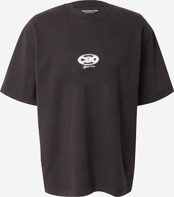 JACK & JONES Tričko 'JCOSTRATUS' – černá: přední strana