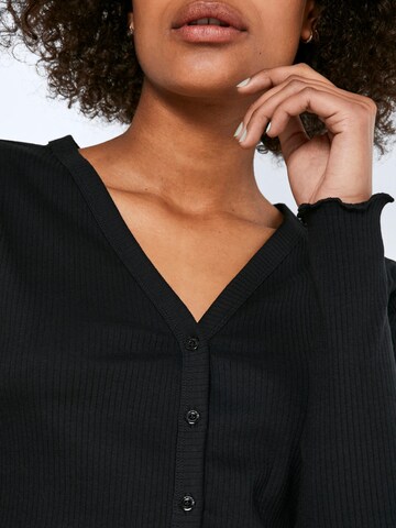 Noisy may Knit Cardigan 'Drakey' in Black