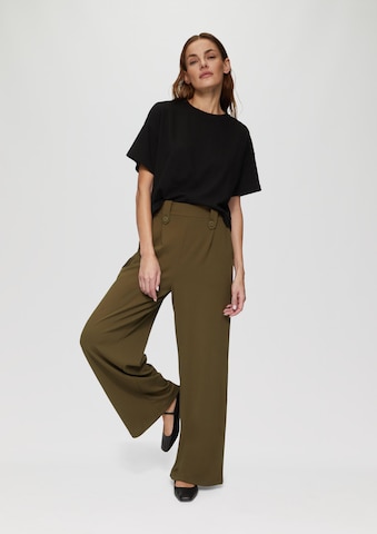 QS Loose fit Trousers in Green