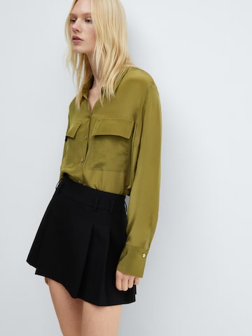 MANGO Blouse 'MASSIMA' in Groen