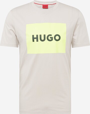 Tricou 'Dulive222' de la HUGO pe gri: față