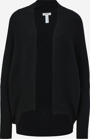 Cardigan s.Oliver BLACK LABEL en noir : devant