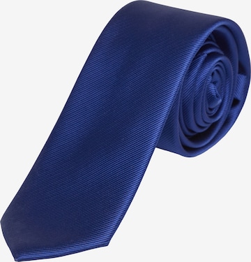 Cravate s.Oliver en bleu : devant