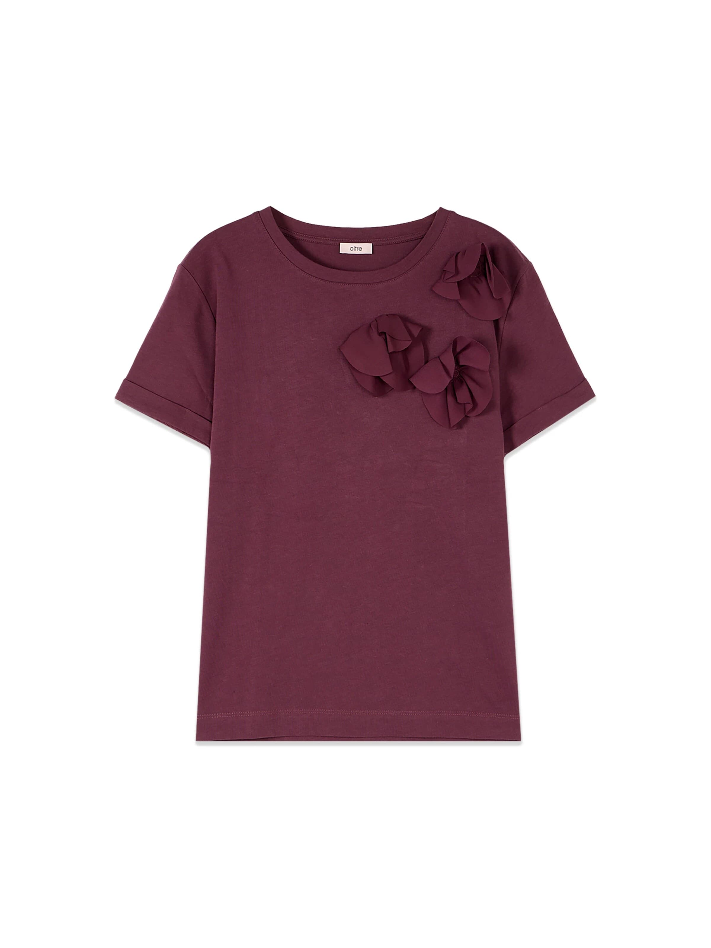 oltre - Camiseta en rojo: frente