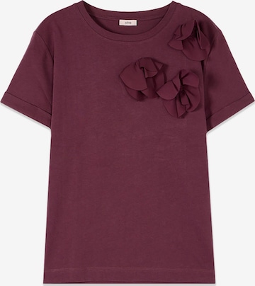 oltre - Camiseta en rojo: frente