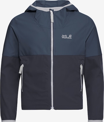 JACK WOLFSKIN Outdoor jacket in Blue: front