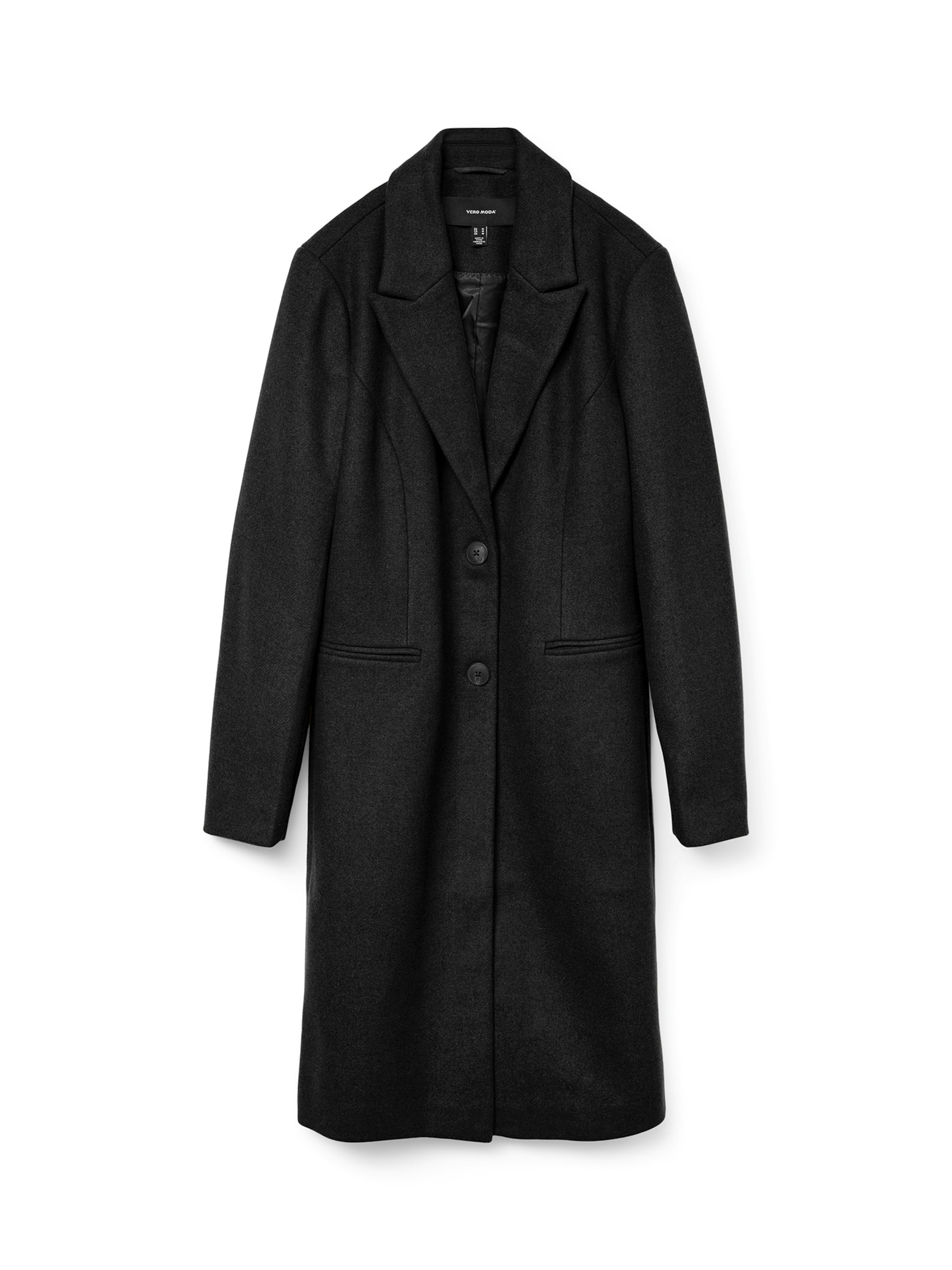 Vero Moda Tall Between-Seasons Coat &#x27;VMBLAZA&#x27; in Black: front