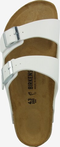 BIRKENSTOCK Pantolette 'Arizona' in Weiß