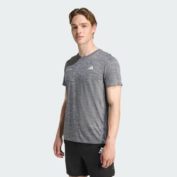 ADIDAS PERFORMANCE - Camiseta funcional 'Own The Run' en gris: frente