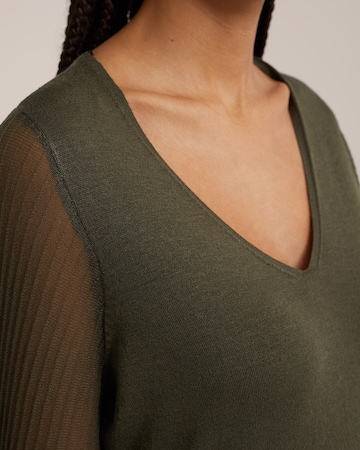 Pull-over WE Fashion en vert