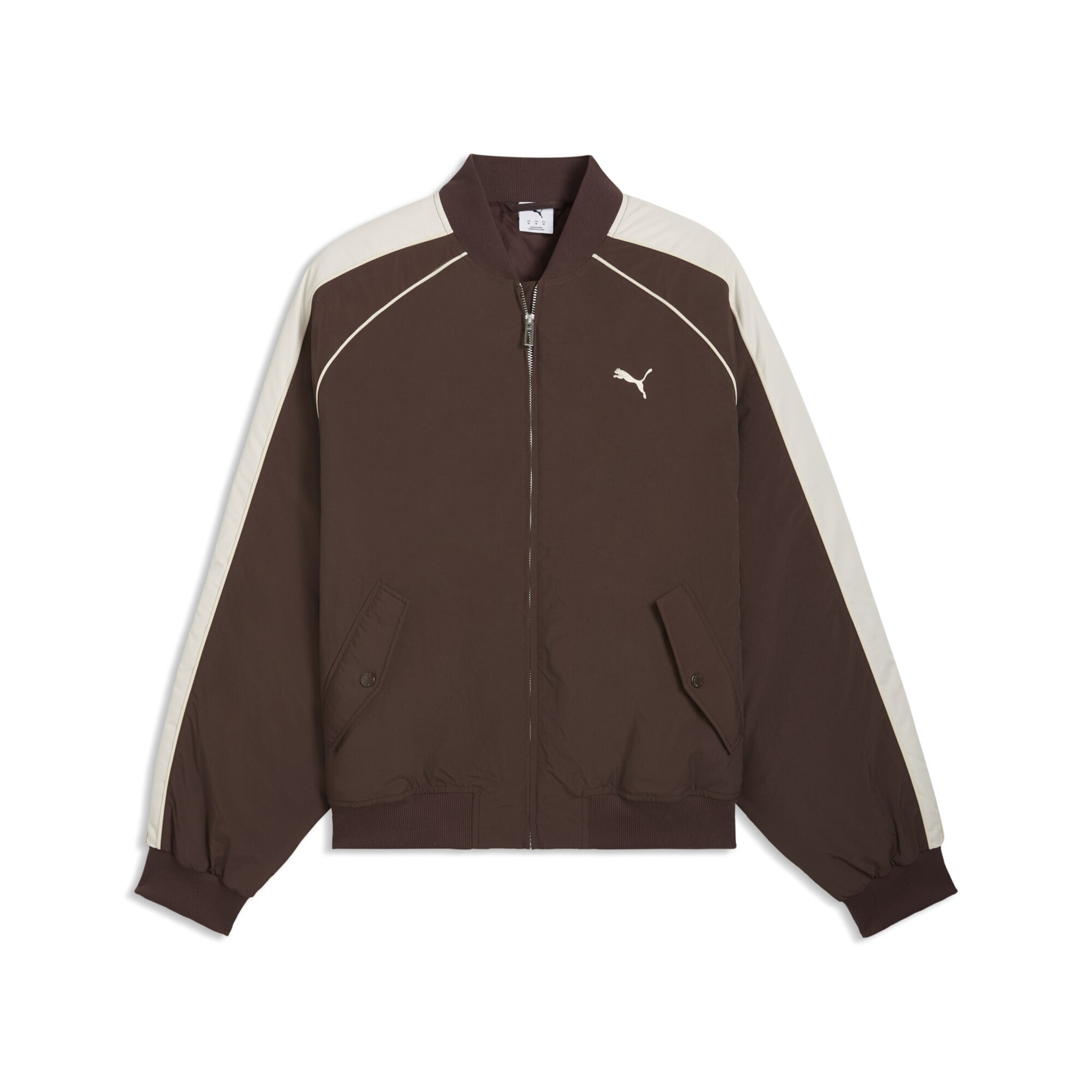 PUMA Between-Season Jacket 'T7' in Cream / Chocolate, Item view
