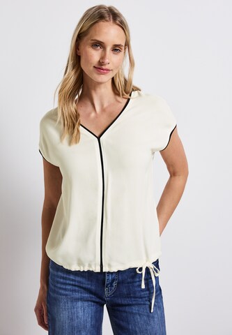 STREET ONE Shirt in White: front