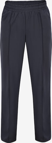 Pantalon à plis 'ANSELMA ' Karko en bleu : devant
