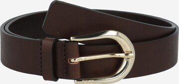 Ceinture BOSS en marron : devant