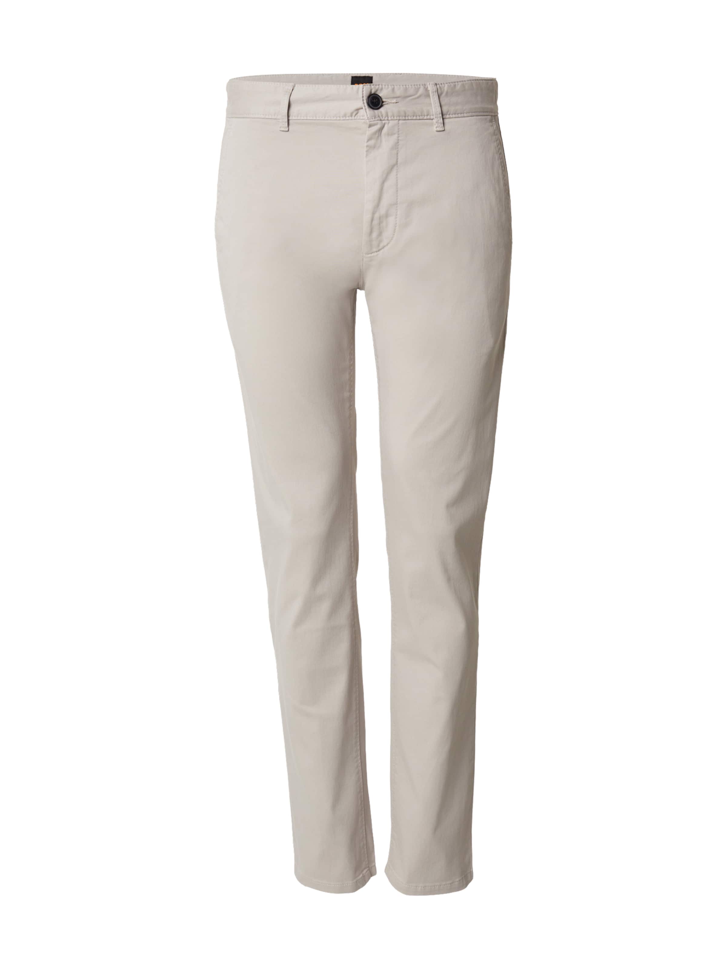 BOSS Slimfit Chino kalhoty – šedá: přední strana