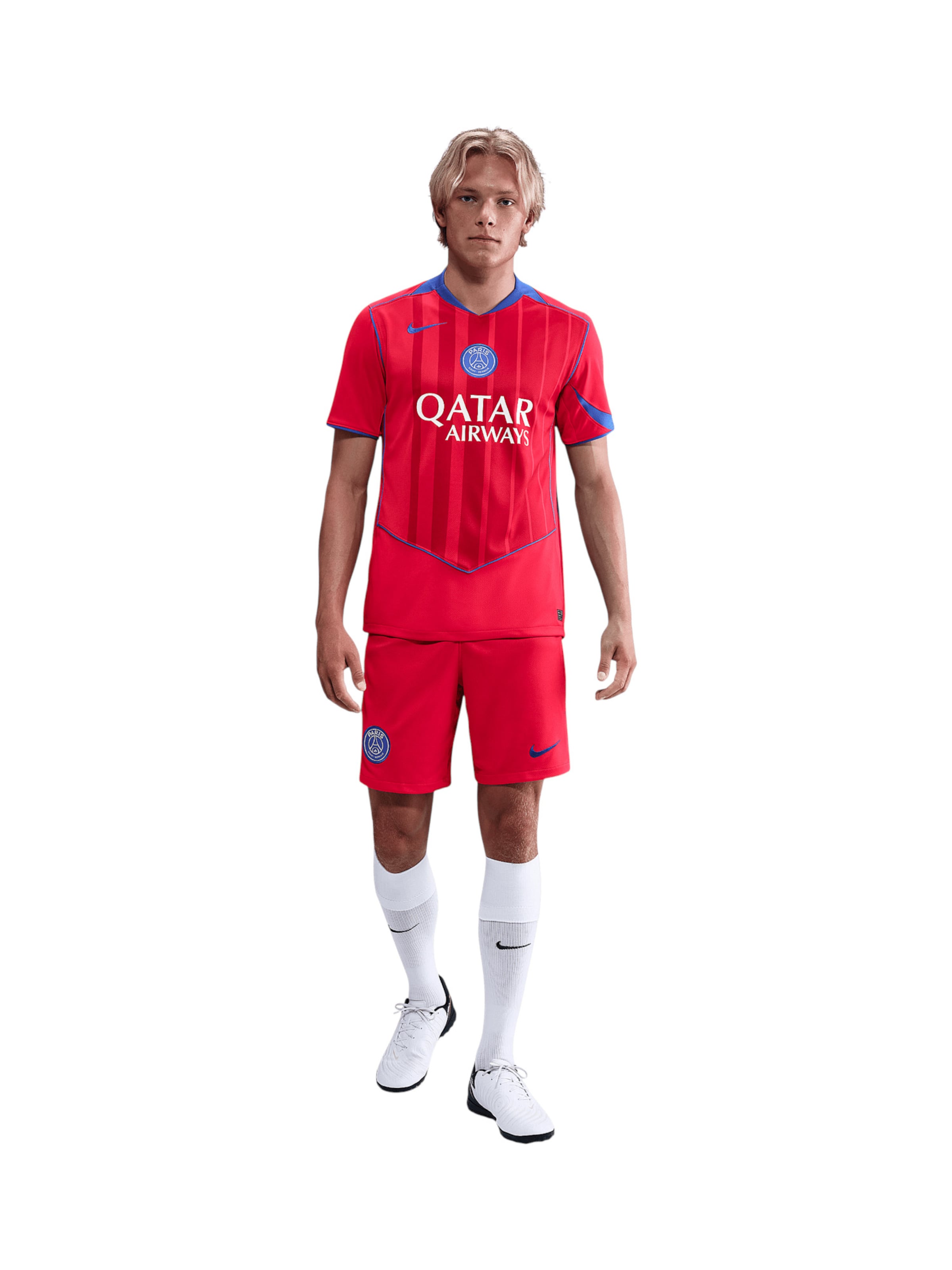 Regular Pantalon de sport 'Paris Saint-Germain' NIKE en rouge : devant
