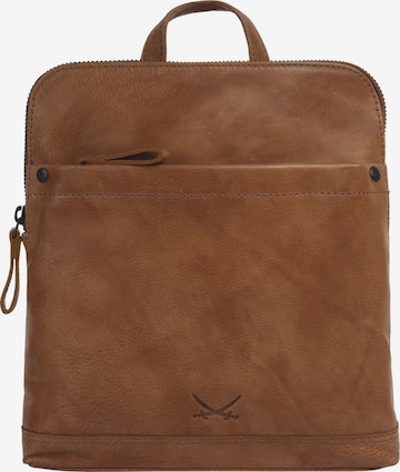 Sac à dos SANSIBAR en marron : devant