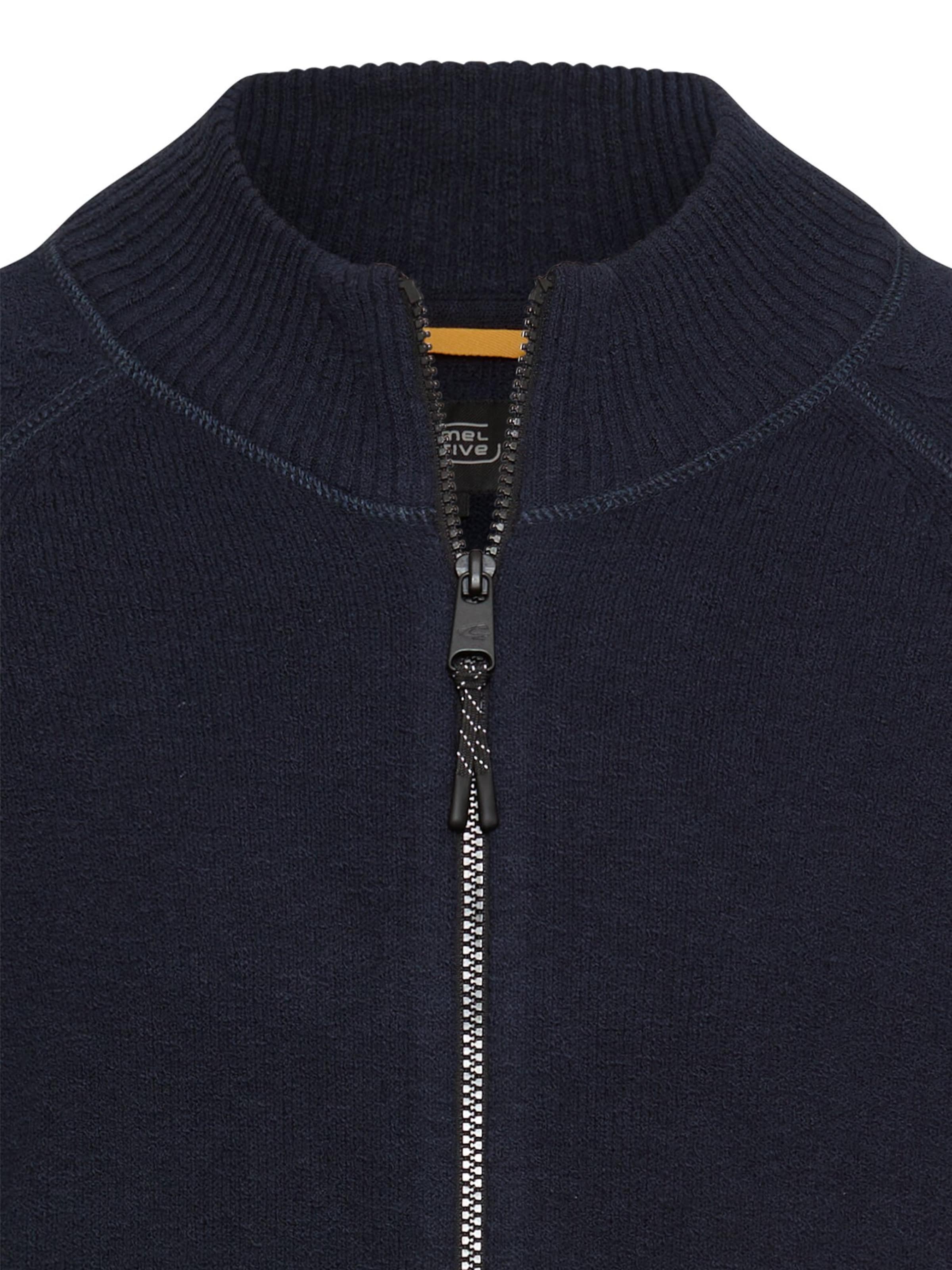 CAMEL ACTIVE Knit Cardigan in Blue