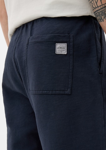 s.Oliver - regular Pantalón en azul