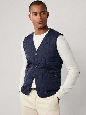 Gilet 'Paddock' di Hackett London in blu