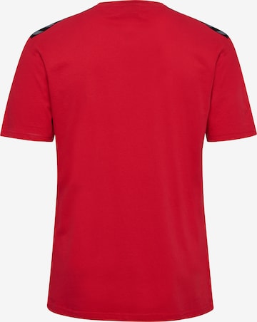 T-Shirt fonctionnel Hummel en rouge