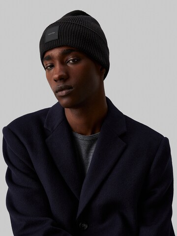 Calvin Klein Mütze in Schwarz: Vorderseite