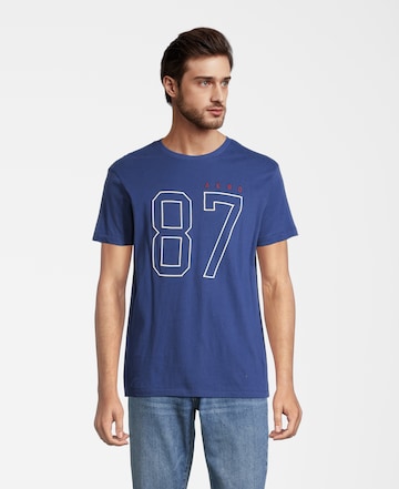 AÉROPOSTALE Shirt in Blauw: voorkant