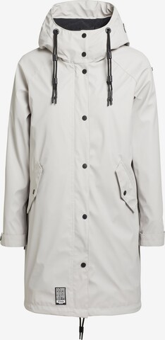 Manteau mi-saison 'ODELIE' khujo en blanc : devant