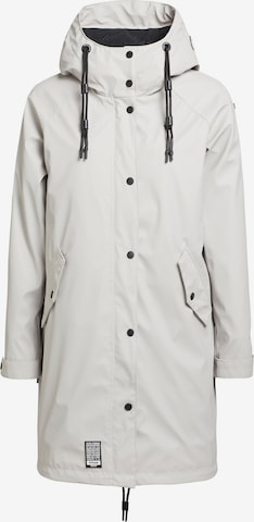 Manteau mi-saison 'ODELIE' khujo en blanc : devant