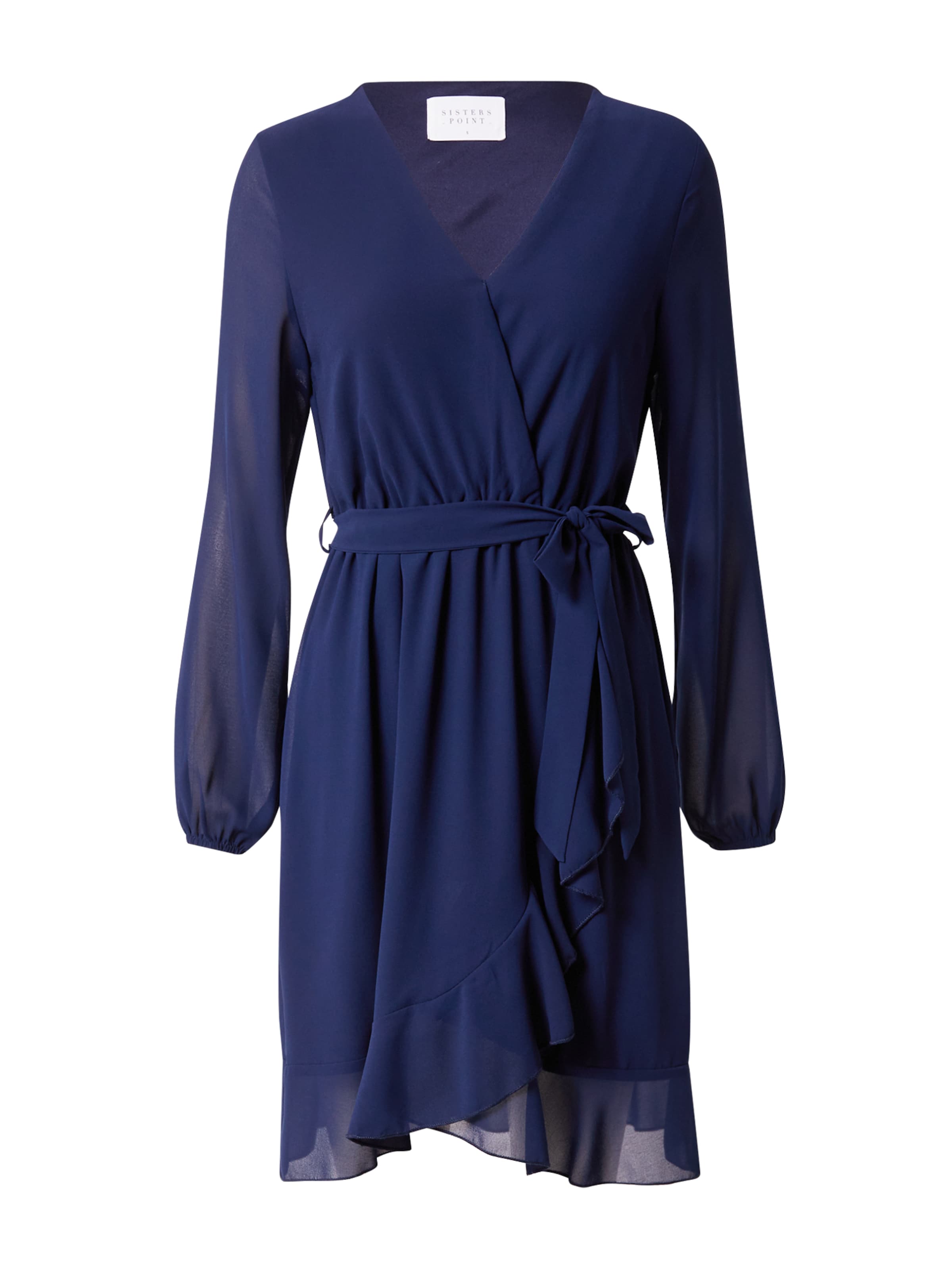 SISTERS POINT Kleid 'NEW GRETO' in Blau: Vorderseite