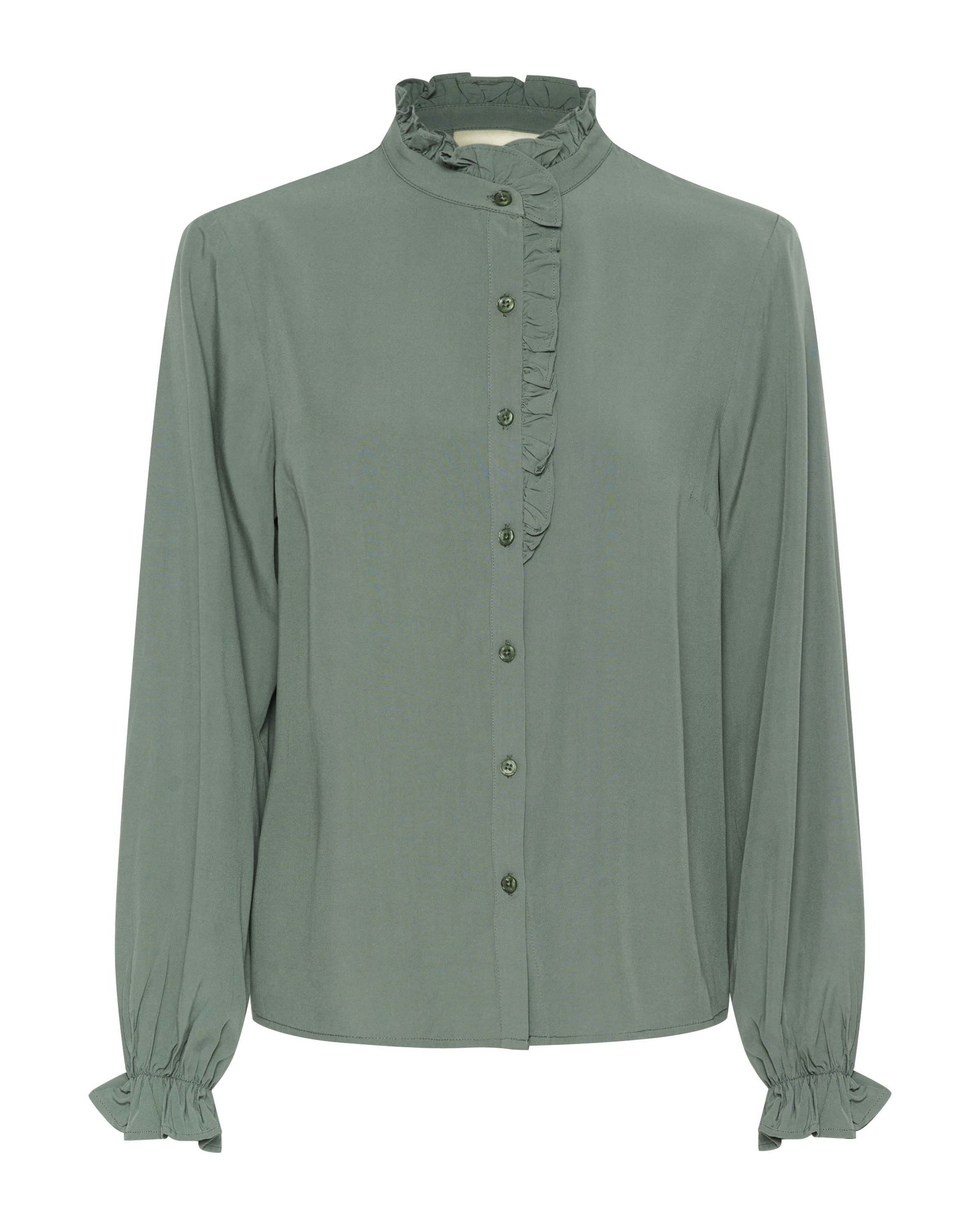 Cream Μπλούζα 'Venea' σε πράσινο: μπροστά