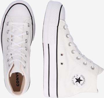 CONVERSE Sneaker high 'Chuck Taylor All Star Lift' i hvid