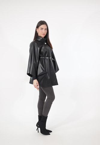 Veste mi-saison Elara en noir