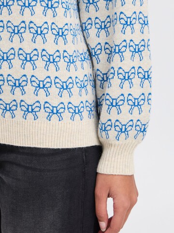 ICHI - Pullover ' IHBRIELLE ' em bege