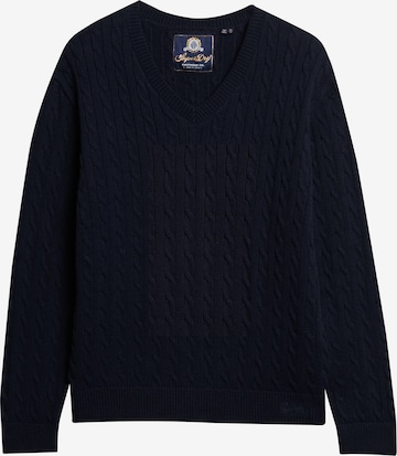 Pull-over Superdry en bleu : devant