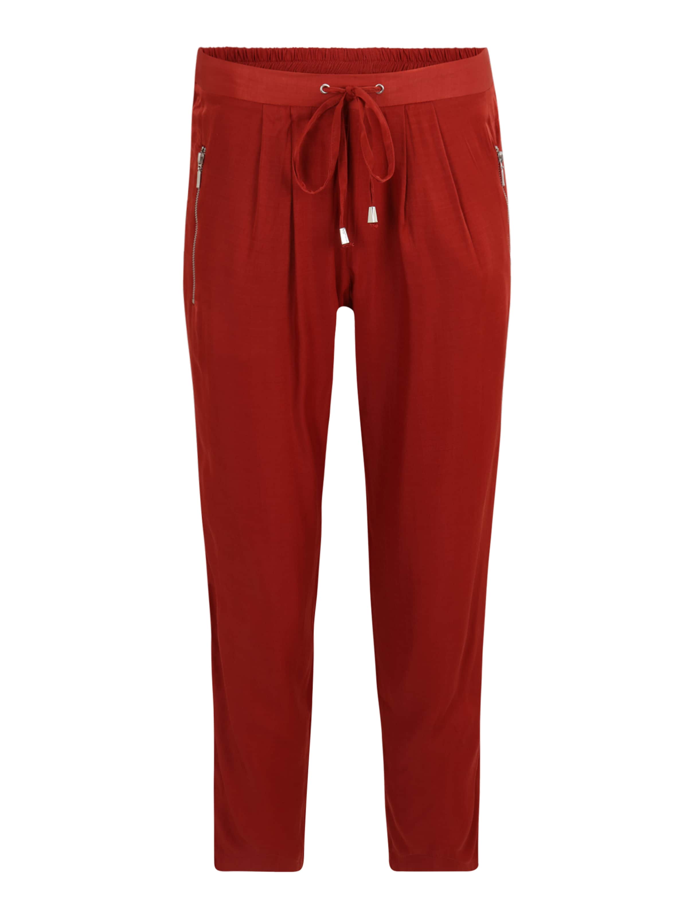Wallis Petite Regular Trousers in Red: front