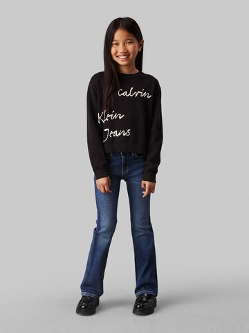 Calvin Klein Jeans Pullover in Schwarz