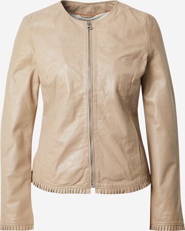 Gipsy Between-Season Jacket 'Glenny' in Beige: front