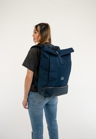 Johnny Urban Rucksack 'Allen Large' in Blau: predná strana