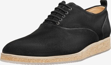 Henry Stevens Lace-Up Shoes 'Murphy' in Black: front