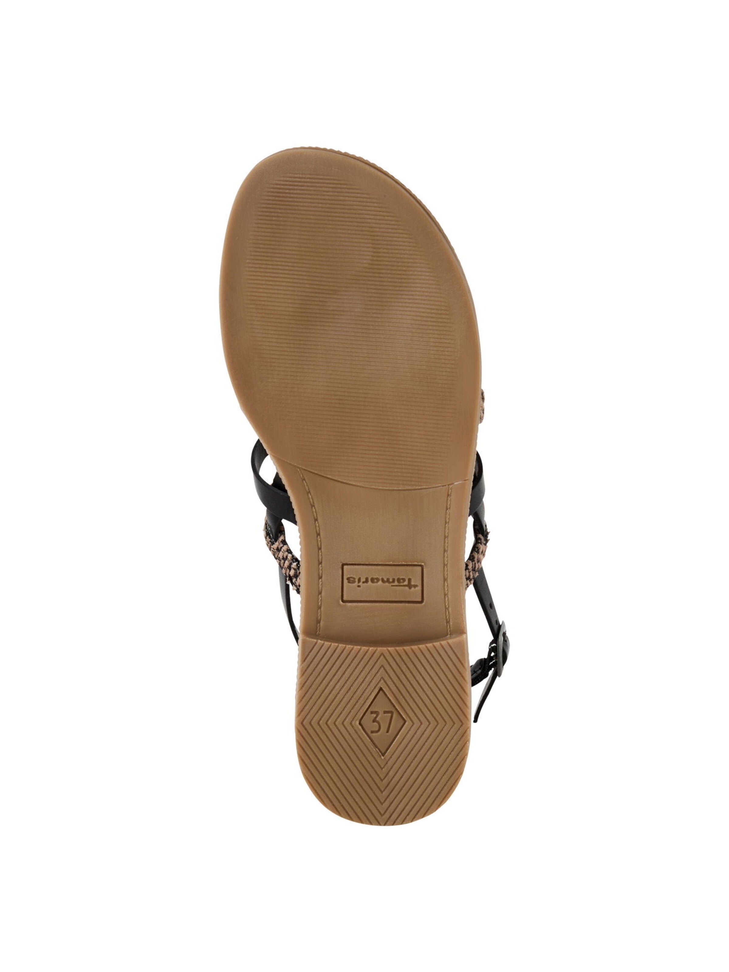 Tamaris Sandale in Schwarz