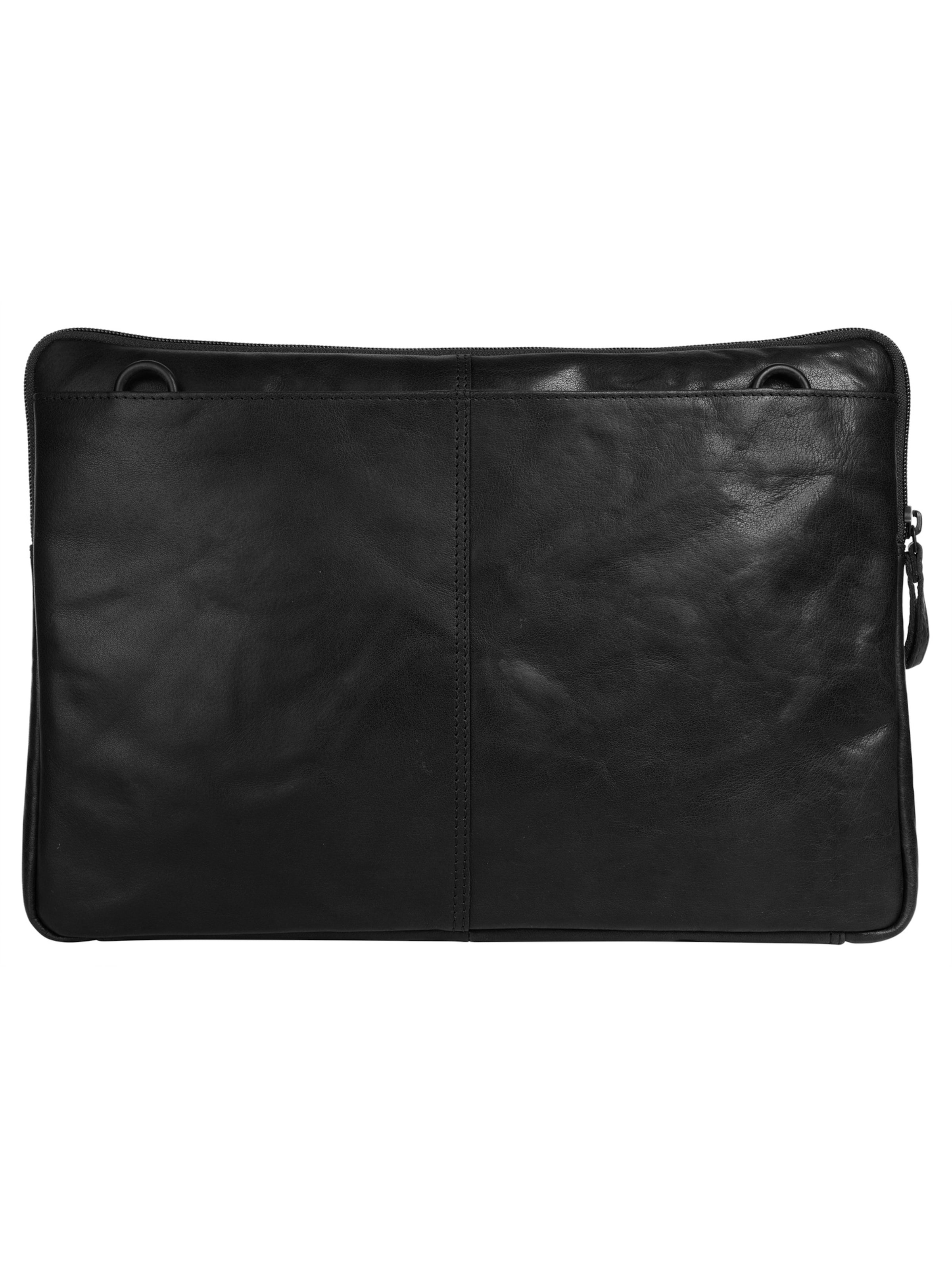 Spikes & Sparrow Document Bag in Black
