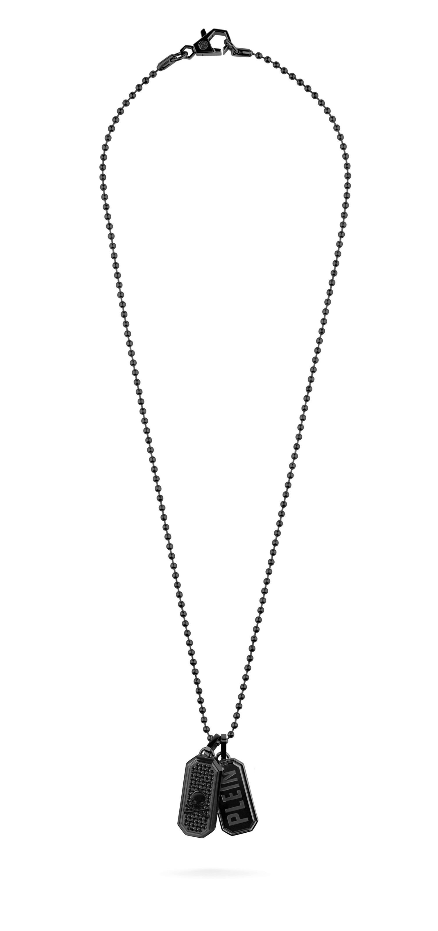 Philipp Plein Jewellery Ketting in Zwart: voorkant