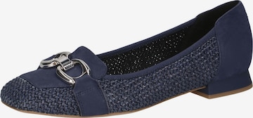 CAPRICE Ballerina in Blau: Vorderseite