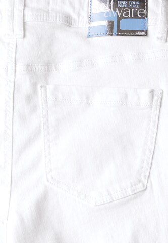 CECIL Slimfit 3/4 Jeans in Weiß
