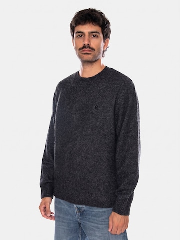 Carhartt WIP Pullover 'CURTIS SWEATER TANGLES BLACK'‌‌‌‌‌‌‌‌‌ in Schwarz: Vorderseite