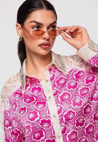 Ombre Blouse in Pink