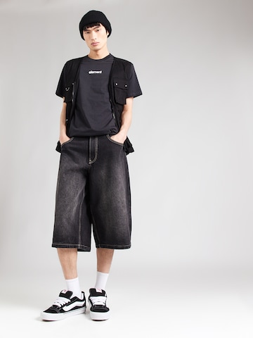 ELEMENT Тениска 'LOWCASE' в сиво