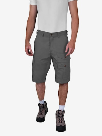 normani Regular Outdoor Pants 'Ahvaz' in Grey: front
